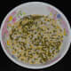 Step one: Wash mung beans, moong dal, and rice. Soak them in fresh water.
