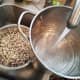 Step Four: Fill a large pot with water to boil for canning.