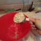 Add oatmeal.