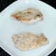Rested pork fillets are plated