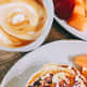 Of course, we love having pancakes with coffee.