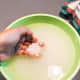 Soak the glutinous rice in water overnight.