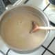 Porridgel is stirred as it simmers