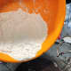 Add the flour mixture into the mixing bowl. 