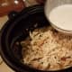 I poured this into my soup and stirred, replacing the cover to keep cooking and thickening while I made the biscuits.