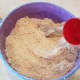Finally add your ice water a little at a time and mix until your dough comes together.