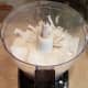Step 4: Now break up your coconut oil into small pieces and process this into your flour.