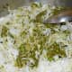 Step five: Add cooked rice. Also, add salt and garam masala powder (optional). Gently mix the contents. Turn off the heat after 2 minutes.