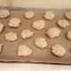 Either roll out and cut or roll into balls with your hands. Lay them out evenly on your cookie sheets.