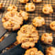 Bake cookies until they turn golden brown.