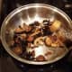 Add your balsamic vinegar and stir again, letting cook for a minute.