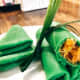 Pandan leaves are used to make Malay kuih, as well as desserts such as kuih ketayap.