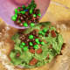 Pour M&M's into your mixing bowl.