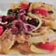 Pan-seared red snapper