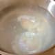 Poaching eggs