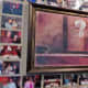 Photos of regular customers in the restaurant