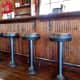 Bar stools and lunch counter