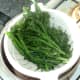 Tenderstem broccoli is drained and left to cool
