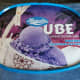 Ube (purple yam) ice cream