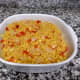 Pour the mixture into a casserole dish.