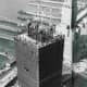 World Trade Center under construction, circa 1968.