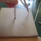 4. Draw a circle of radius 7.5 cm from the centre point with a compass.