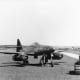 The Messerschmitt me262 the first operational jet fighter used by the Luftwaffe late in the Second World War to few were produced to make a difference in the war.