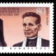 A postage stamp depicting Edith and the Jesuit priest, Rupert Mayer, who was also persecuted by the Nazis.