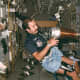First Dutchman in space, Wubbo Ockels, in Spacelab