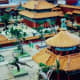 Replicas of smaller vacation palaces outside the Forbidden City