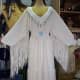 Wedding dress of the Six Nations and Cherokee style - white deer leather.
