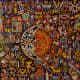Huichol beaded art piece.