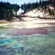 Many walkways are provided in Yellowstone National Park.