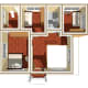 First floor plan.