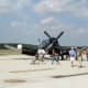Corsair Bu. Number 124692, fitted with a radar pod for night fighting, at the Dulles Day Plane Pull, September 2010.