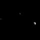 Janus (left) at 598,000 miles away and Mimas (right) at 680,000 miles away, taken on Oct. 27, 2015.