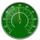 Circular gauges in automobiles