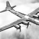 A B-29 in flight the most sophisticated bomber used during the Second World War.
