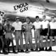 The crew of the Enola Gay the B-29 that dropped the atomic bomb &quot;Little Boy&quot; on Hiroshima.