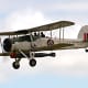 Fairey Swordfish. Almost obsolete even at the beginning of the war, the Fairy Swordfish gave the bi-plane design a last great triumph when a squadron torpedoed the powerful battleship Bismarck - rendering it helpless in the sea. It was later sunk.
