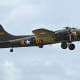 B-17 Flying Fortress. This famous American bomber became one of the mainstays of the US airforce during the Second World War, and was one of numerous bombers from all different airforces which were flown by Eric Brown.