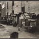 Huts and unemployed men in Manhattan in 1935.