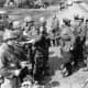 April 25, 1945, The Red Army's 58th Guards Division of the 5th Guards Army meets the U.S. 69th Infantry Division of the First Army near Torgau, on the Elbe River.