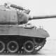 The Super Pershing used in 1945 by American forces to counter the German King Tiger tank.