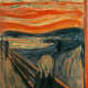 'The Scream' by Edvard Munch, 1893. The flagship example of modern art.