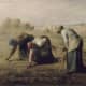 Jean-Fran&ccedil;ois Millet - 'Gleaners', 1857. This is a realist painting. You may want to compare it with modern art.