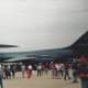 A B-1B at Andrews AFB.