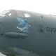A B-52 with the nose art "Appetite for Destruction".
