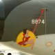 A USAF aircraft with the nose art Southern Breeze.