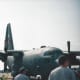 A USAF C-130 at Andrews AFB, MD.